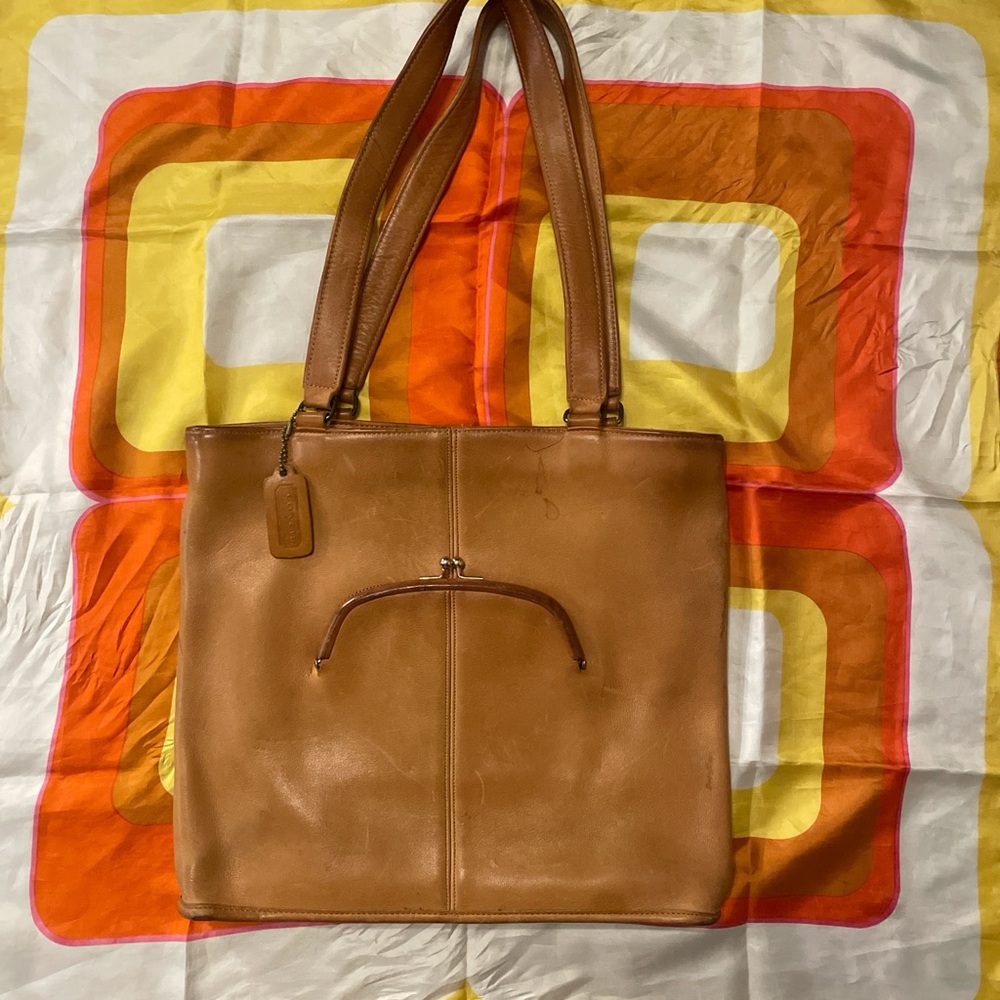 Collectors Piece Coach kisslock purse